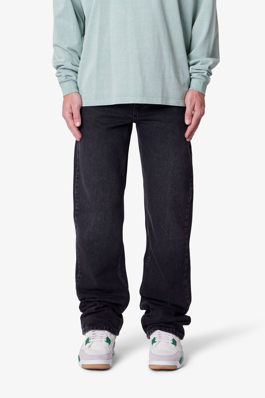 Bootcut Denim - Stone Wash Black