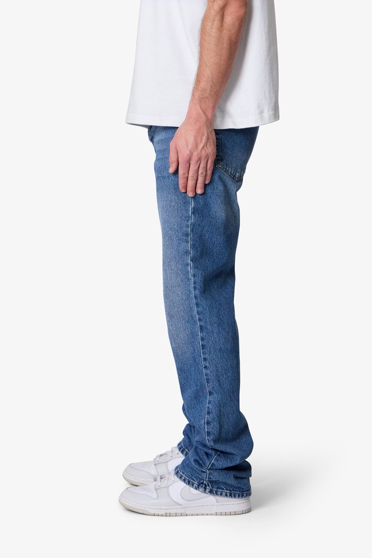 Bootcut Denim - Washed Blue