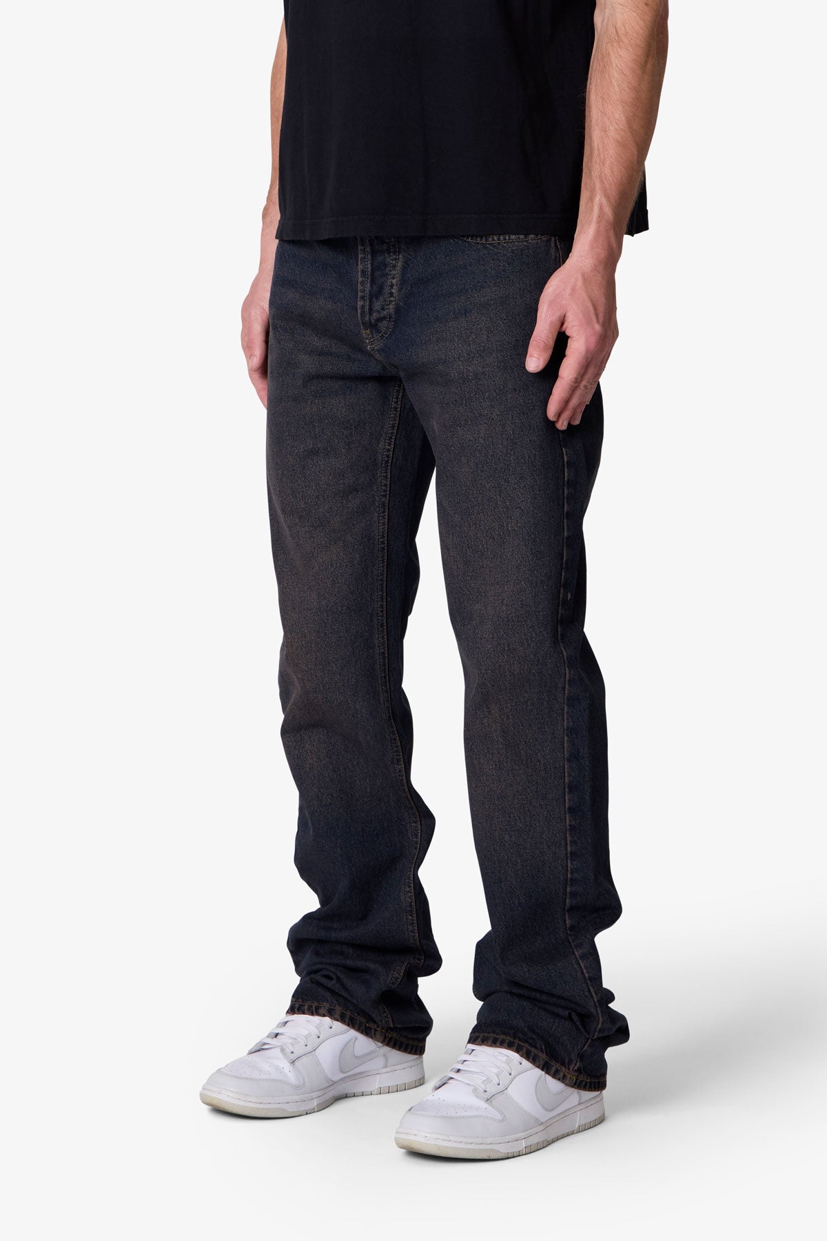 Bootcut Denim - Washed Brown