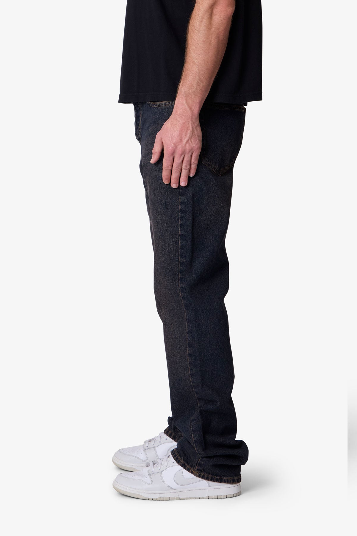 Bootcut Denim - Washed Brown