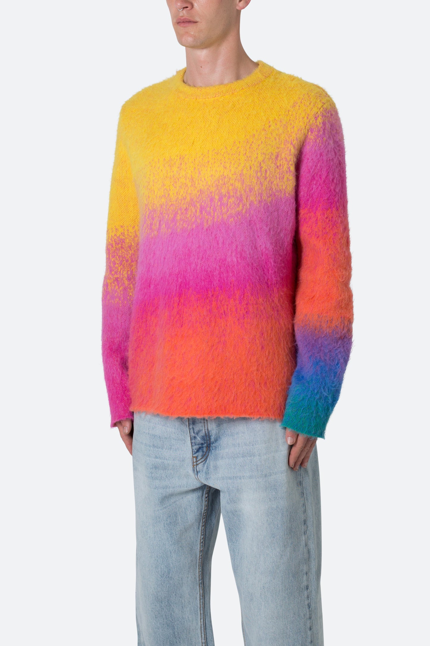 Brushed Gradient Sweater - Multi