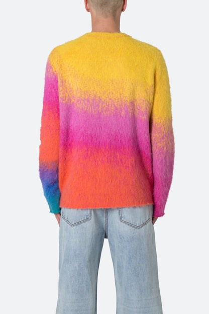 Brushed Gradient Sweater - Multi