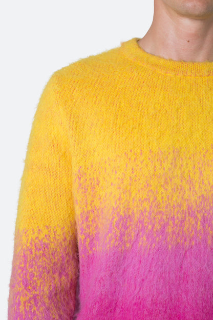 Brushed Gradient Sweater - Multi
