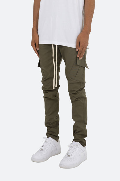 Cargo Drawcord II Pants - Olive