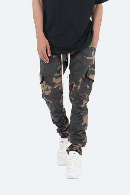 Cargo Drawcord II Pants - Woodland Camo