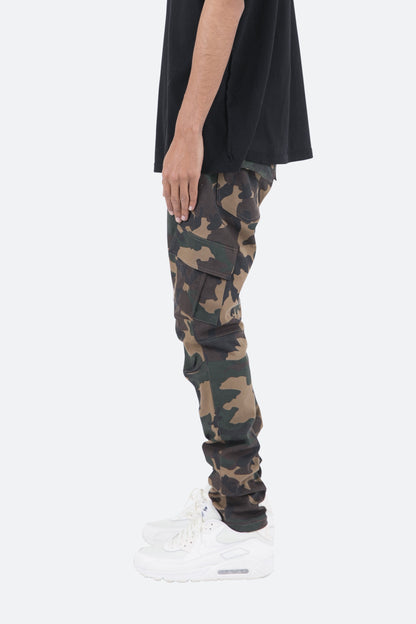 Cargo Drawcord II Pants - Woodland Camo