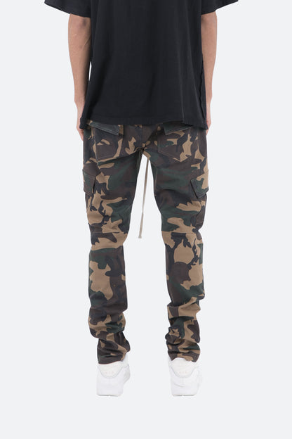 Cargo Drawcord II Pants - Woodland Camo