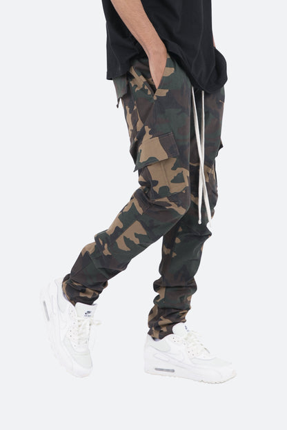 Cargo Drawcord II Pants - Woodland Camo