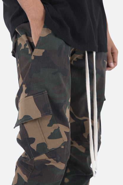Cargo Drawcord II Pants - Woodland Camo