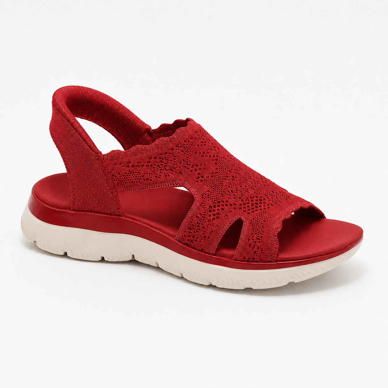 Lightweight Crochet Knit Sandals Designed for All-Day Comfort