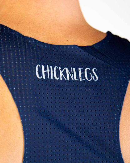Men's Navy Blue Performance Singlet