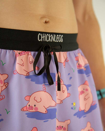 Men's Piggies 2" DS Split Shorts