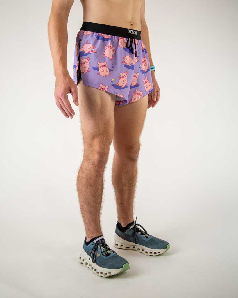 Men's Piggies 2" DS Split Shorts