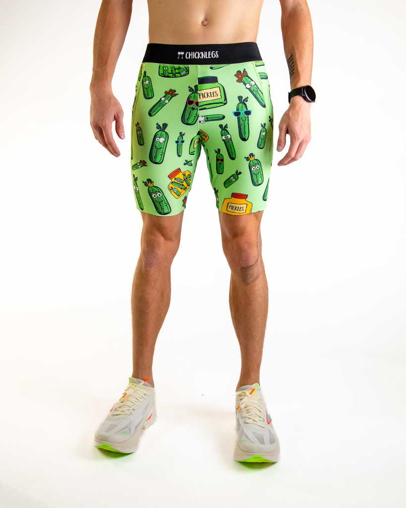 Men's Pickles 8" Half Tights