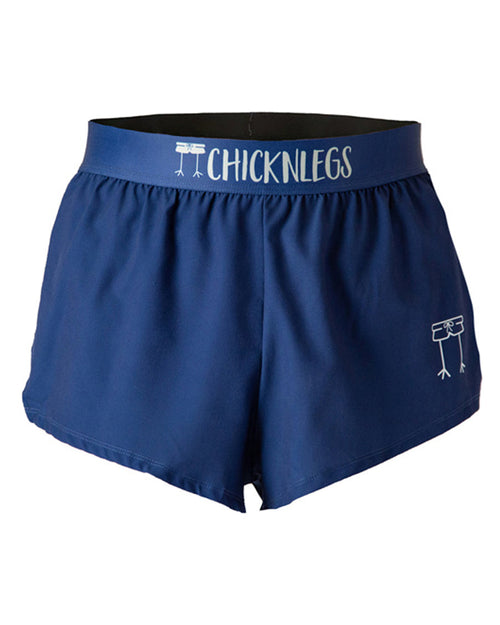 Men's Navy Blue 2" Split Shorts