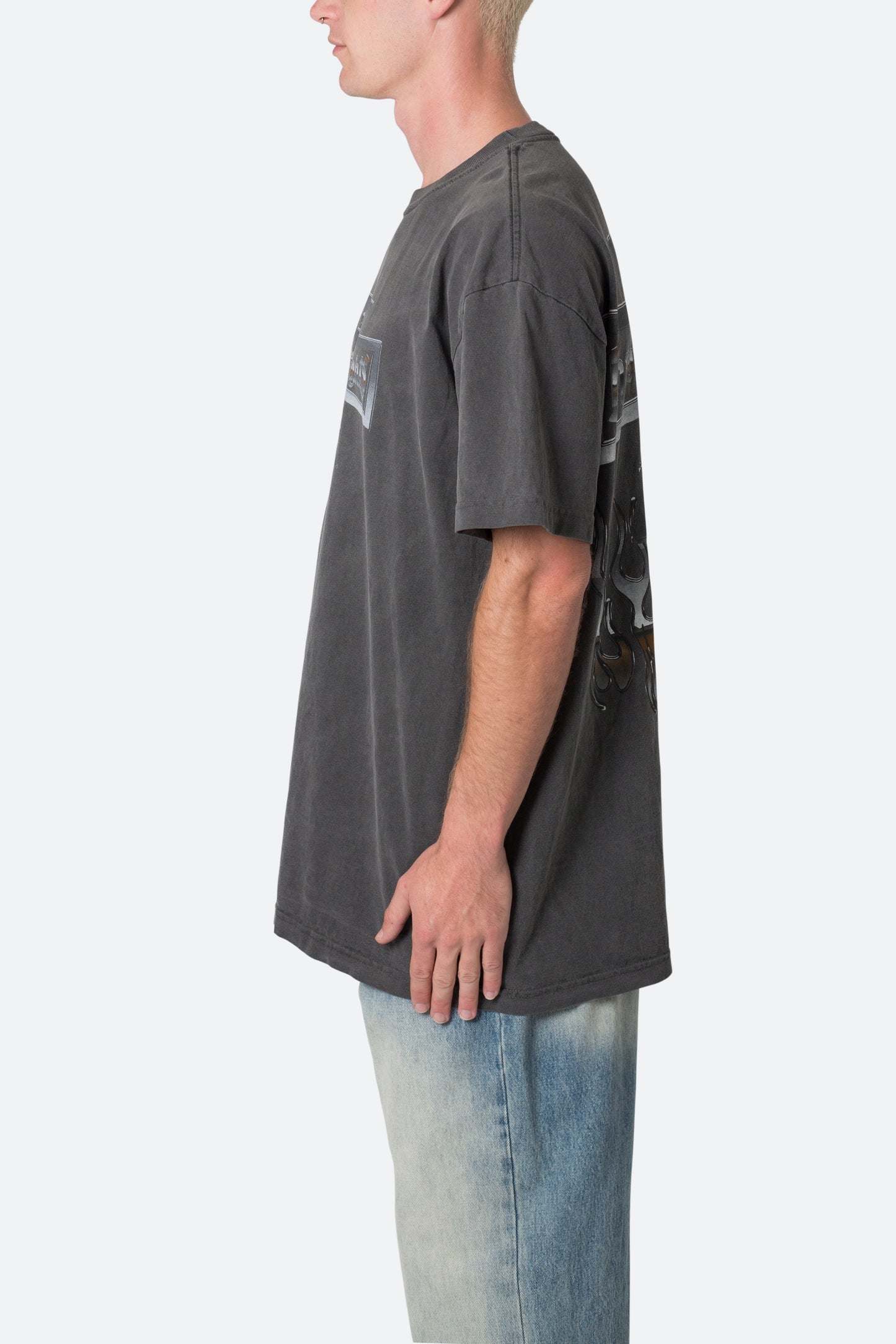 Chrome Knights Tee - Washed Black