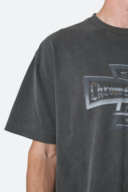 Chrome Knights Tee - Washed Black