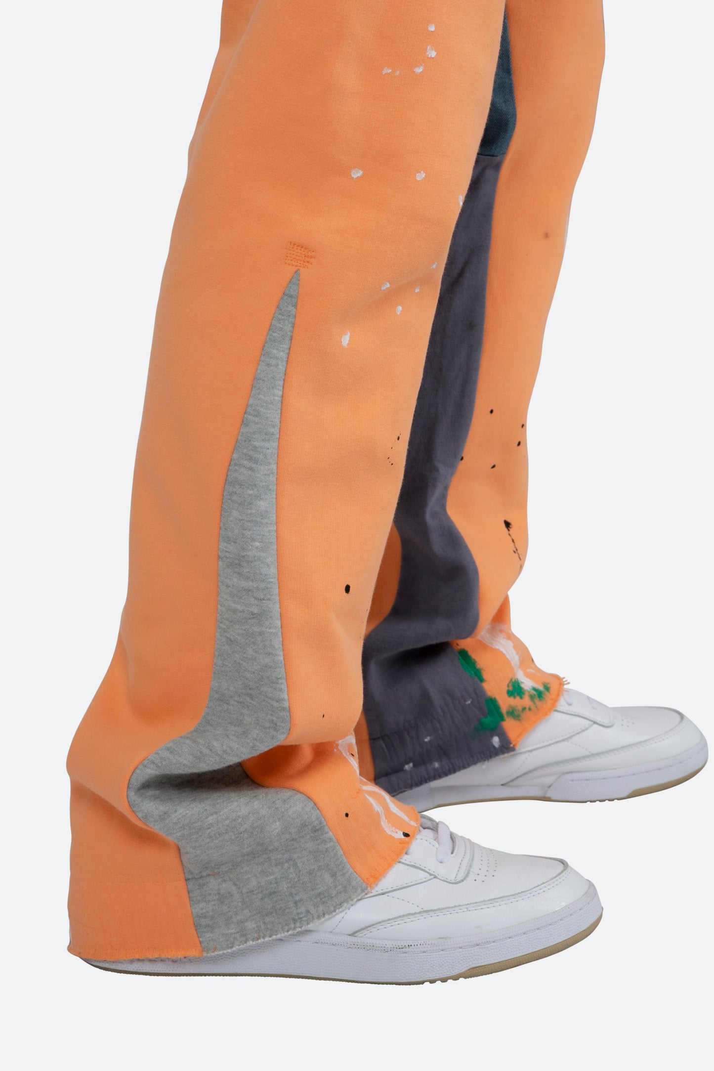 Contrast Bootcut II Sweatpants - Orange