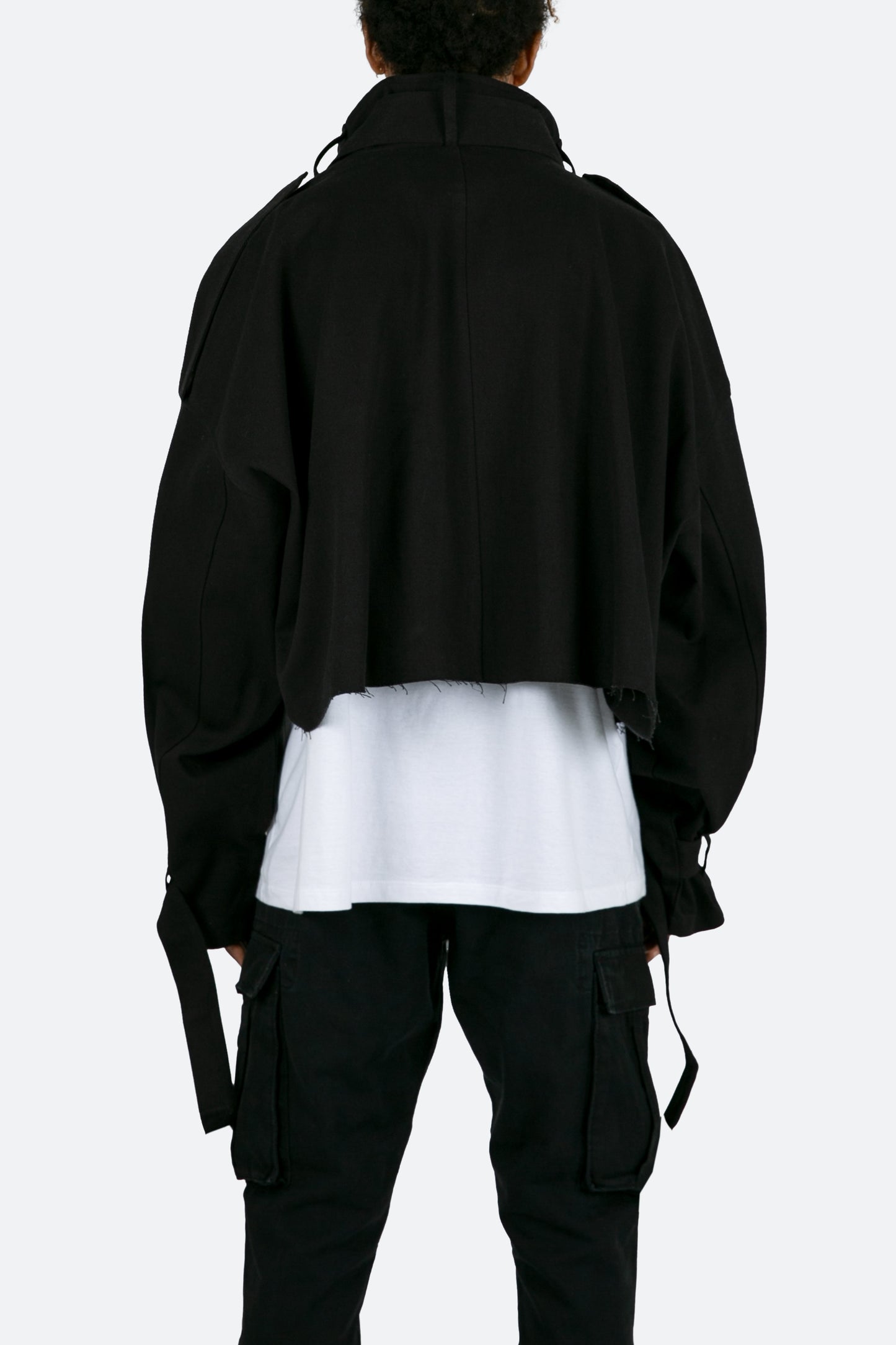 Cropped M65 Jacket - Black