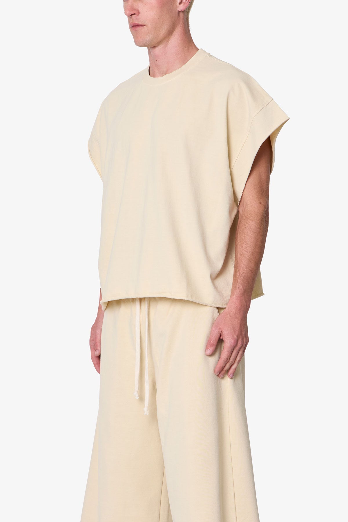 Cut Off Tee - Off White