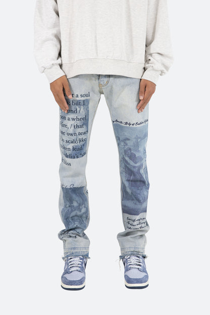 D243 Straight Denim - Blue