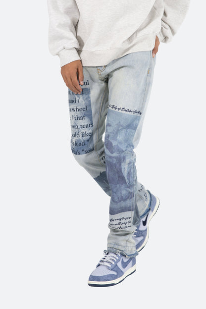 D243 Straight Denim - Blue
