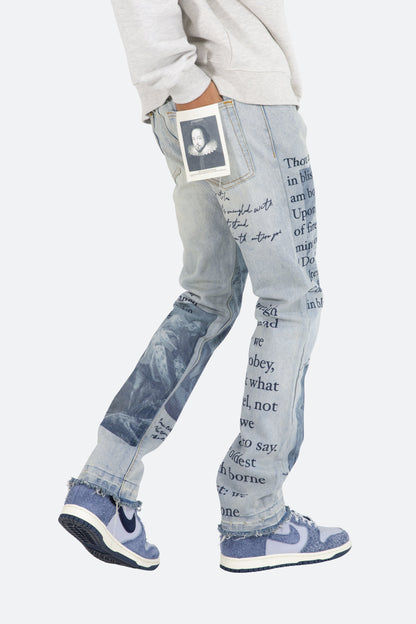 D243 Straight Denim - Blue