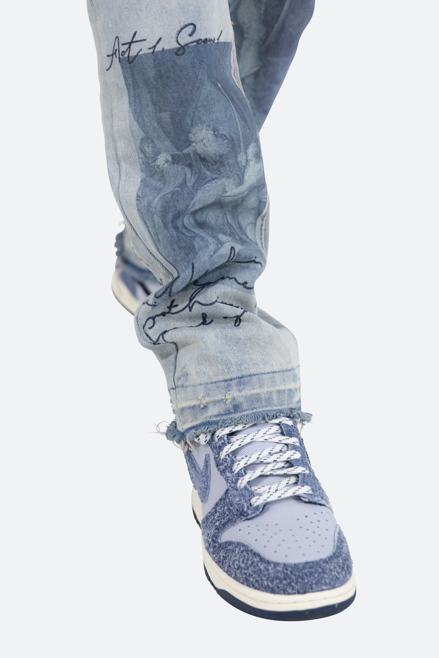D243 Straight Denim - Blue
