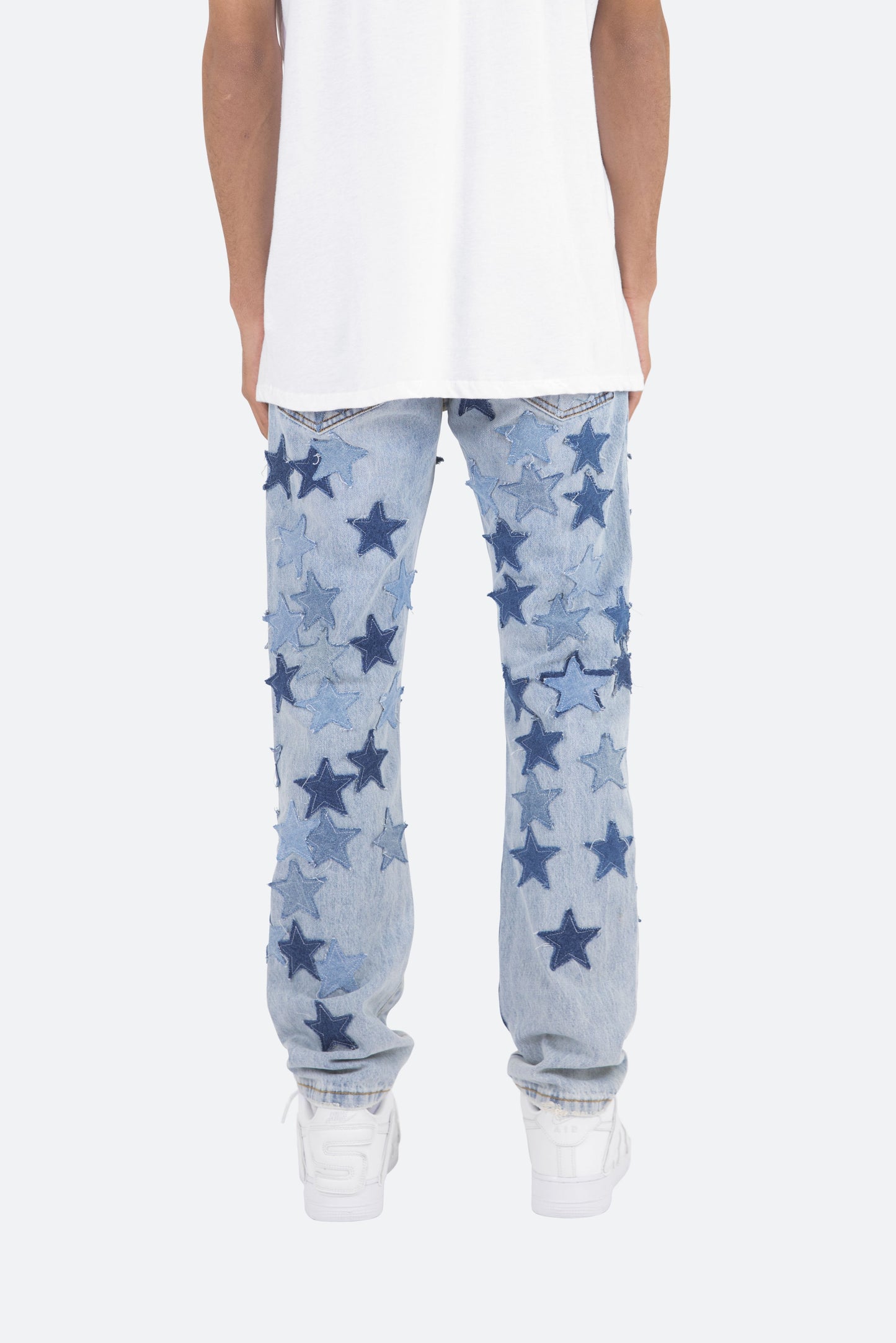 D271 Star Straight Denim - Blue