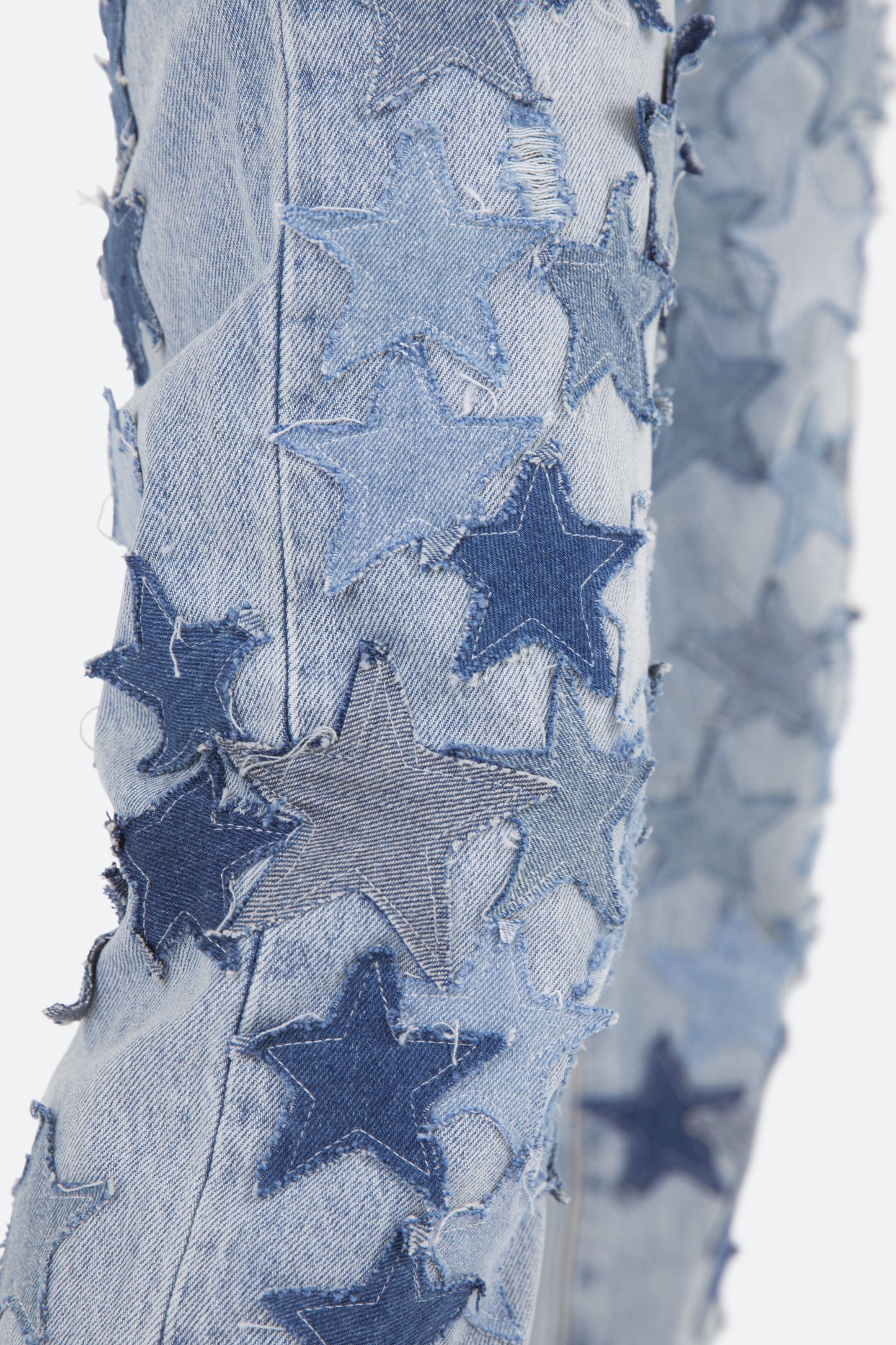 D271 Star Straight Denim - Blue