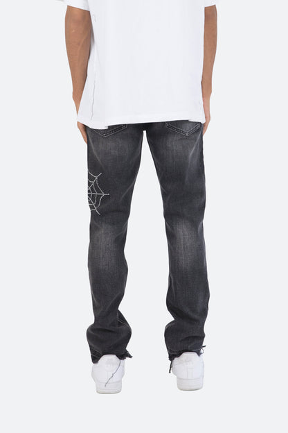 D278 Spider Straight Denim - Black