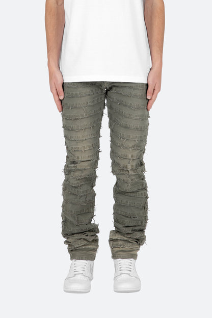 D429 Mummy Straight Denim - Grey