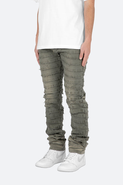 D429 Mummy Straight Denim - Grey