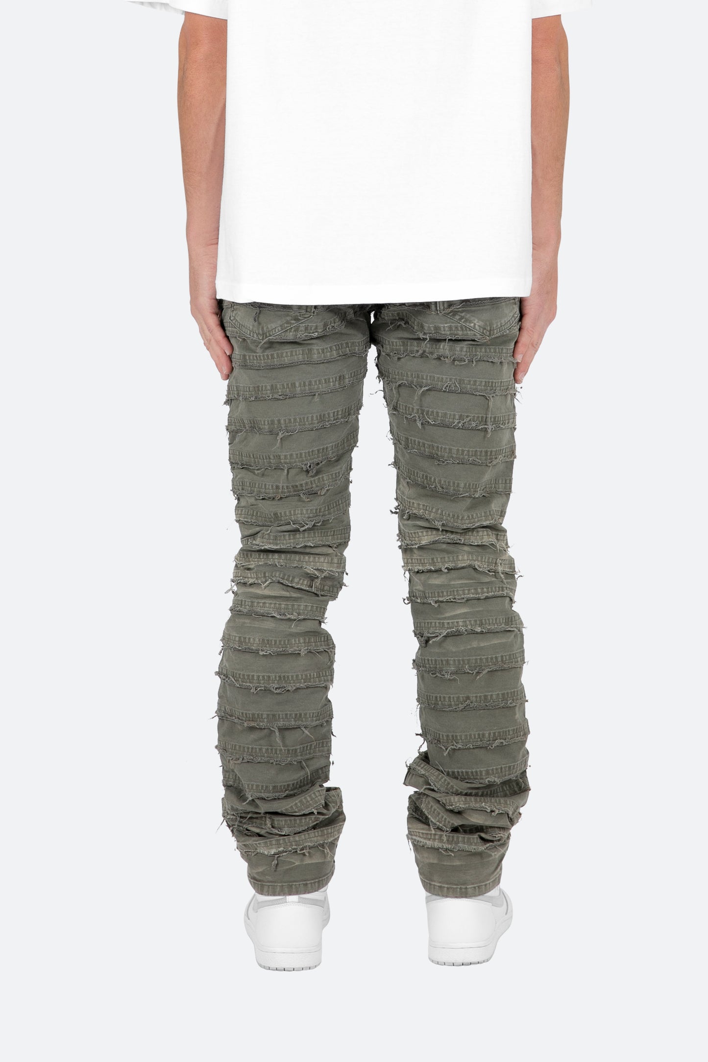 D429 Mummy Straight Denim - Grey