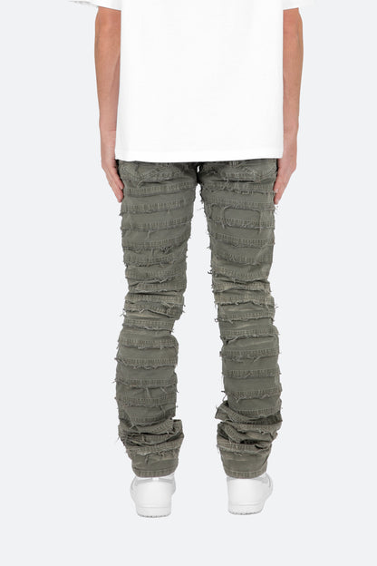 D429 Mummy Straight Denim - Grey