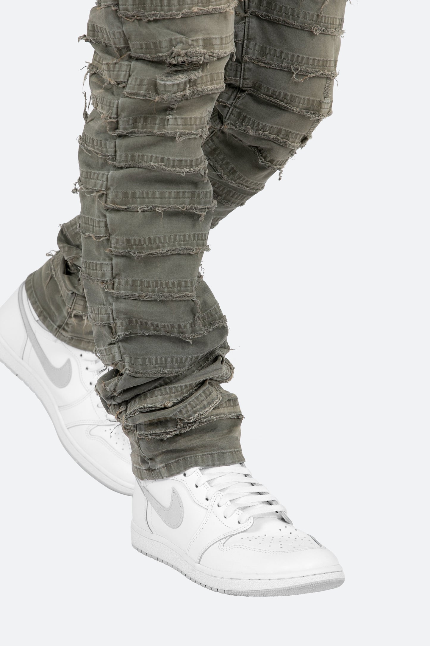 D429 Mummy Straight Denim - Grey