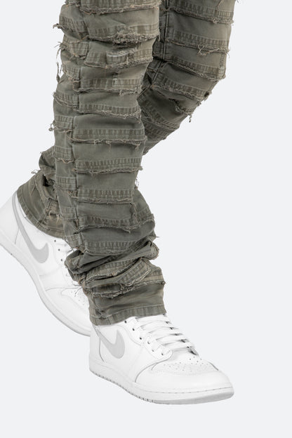 D429 Mummy Straight Denim - Grey