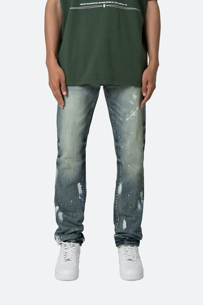 D499 Straight Denim - Blue