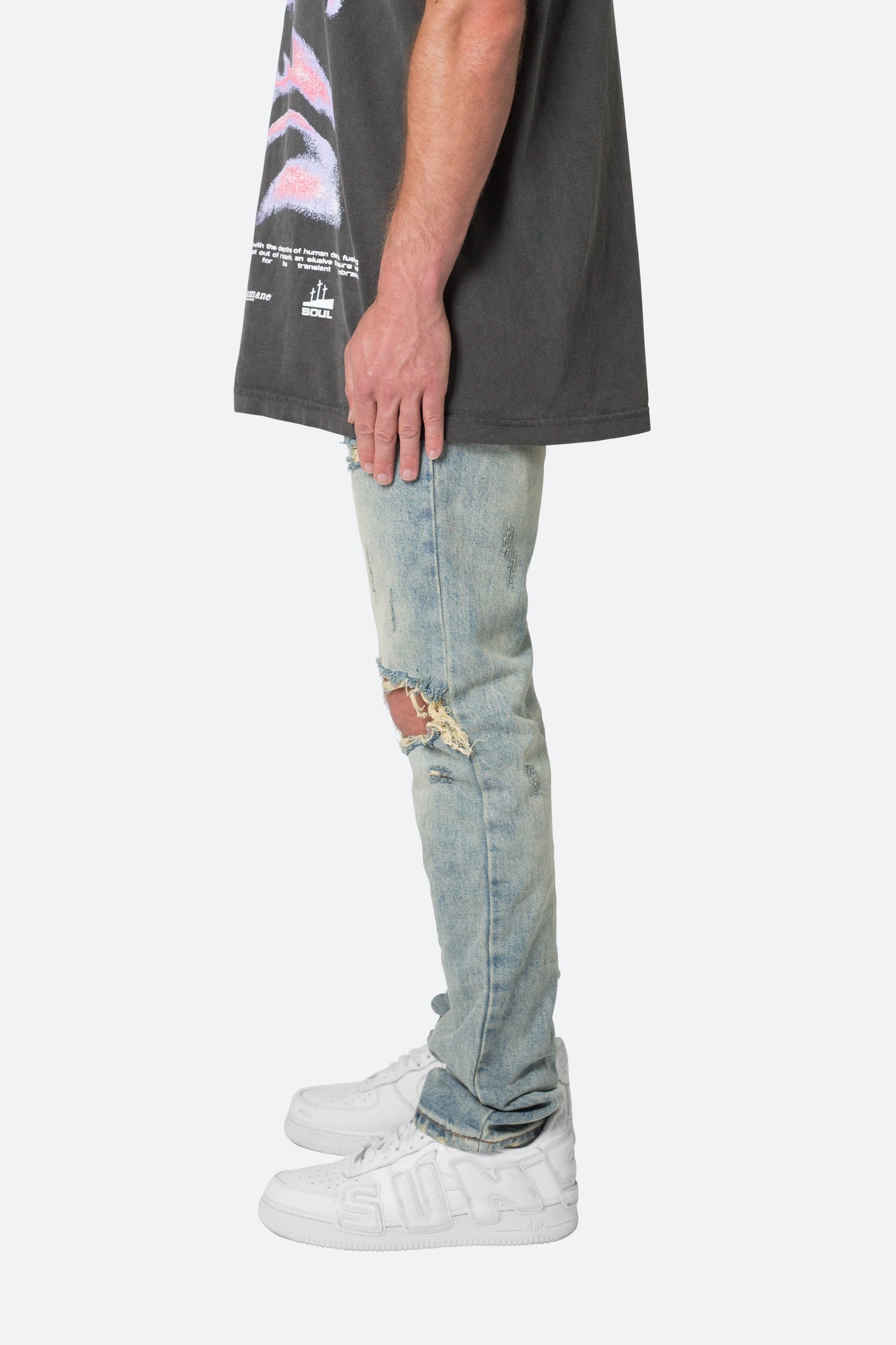 D544 Straight Denim - Vintage Blue