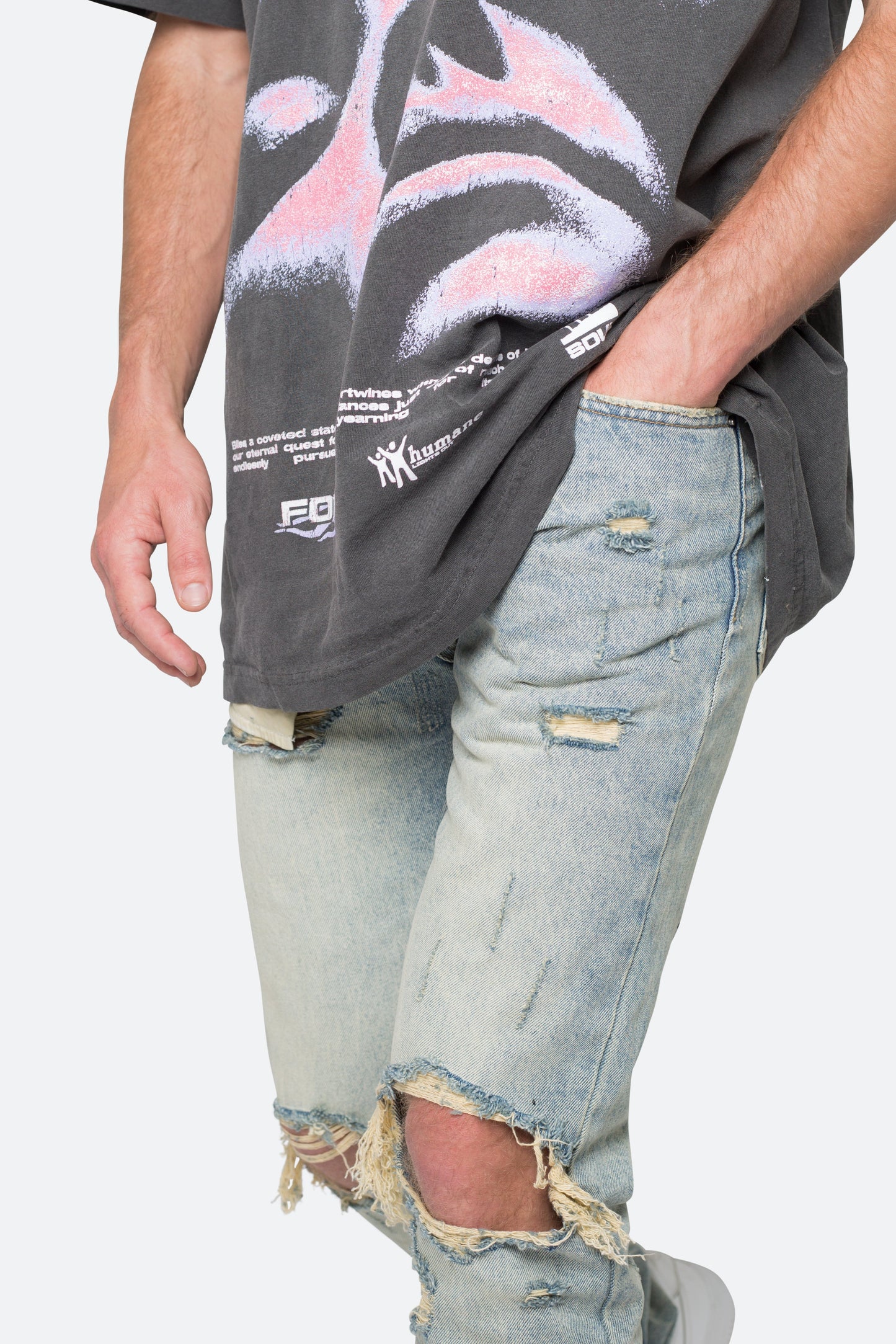 D544 Straight Denim - Vintage Blue