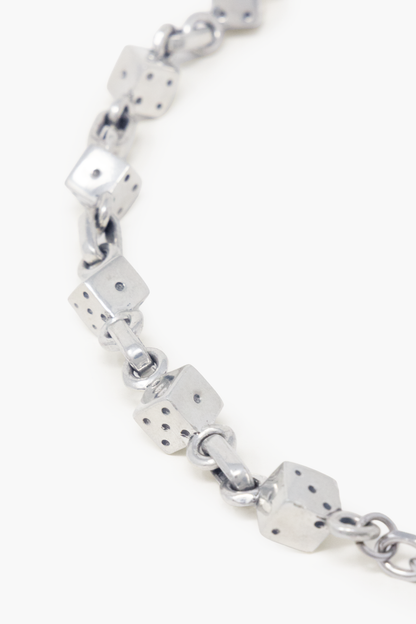 Dice Bracelet Jewelry - Silver