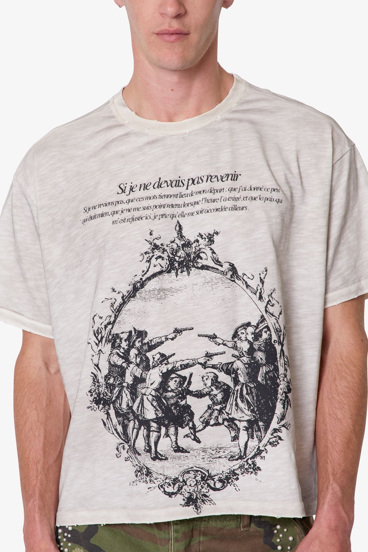 Do Not Return Tee - Off White