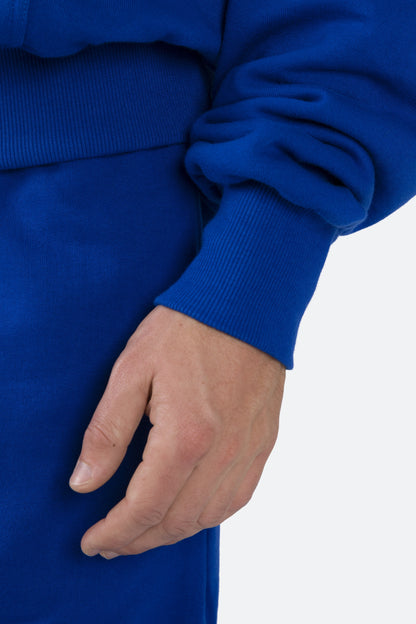 Double Layer Hoodie - Blue