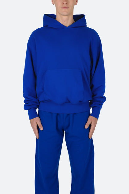Double Layer Hoodie - Blue
