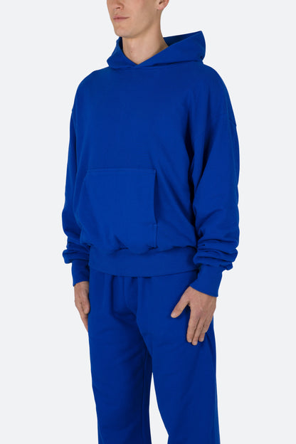 Double Layer Hoodie - Blue