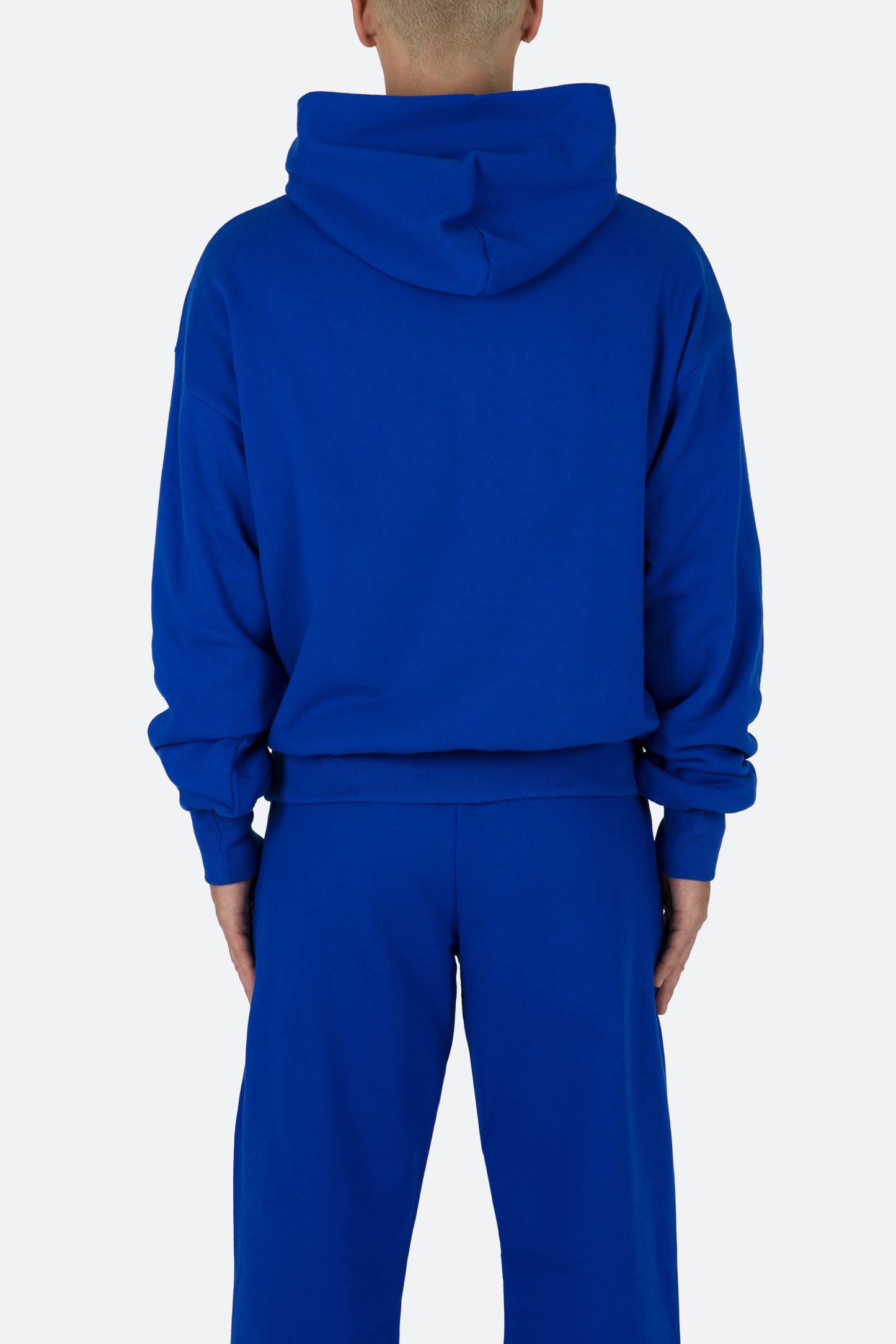 Double Layer Hoodie - Blue