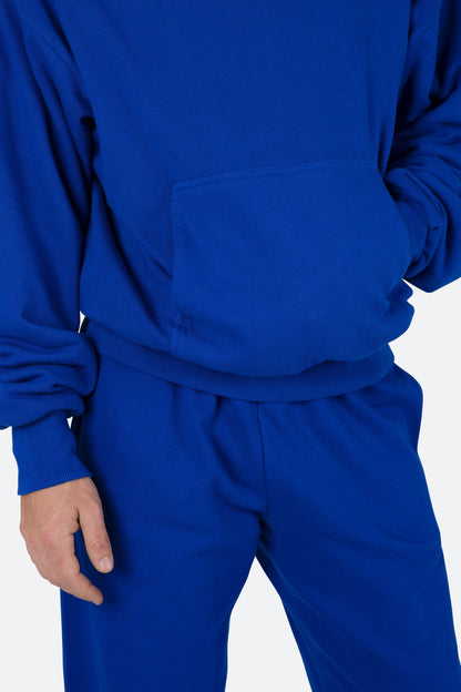 Double Layer Hoodie - Blue