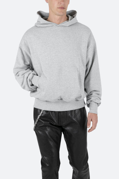 Double Layer Hoodie - Grey