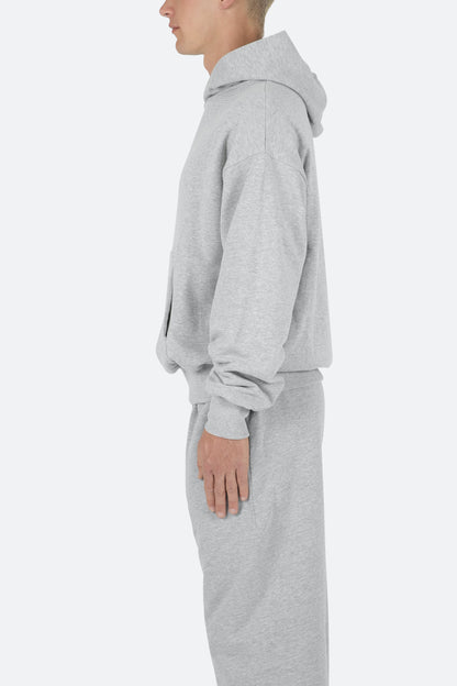Double Layer Hoodie - Grey
