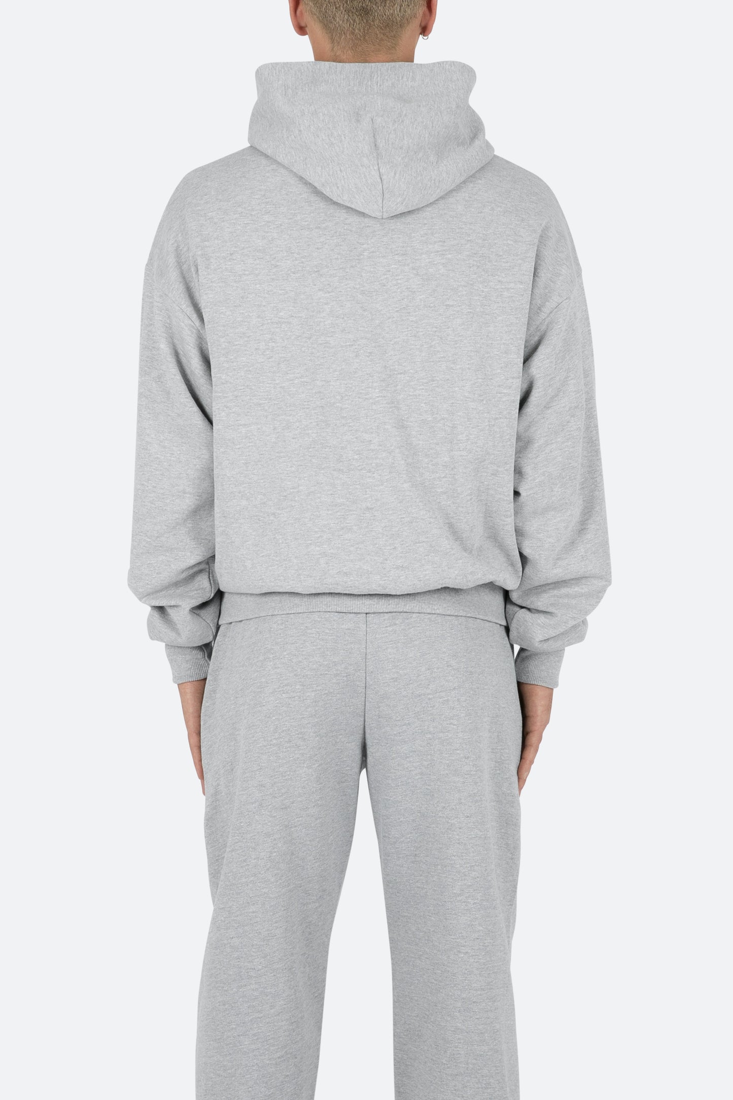 Double Layer Hoodie - Grey